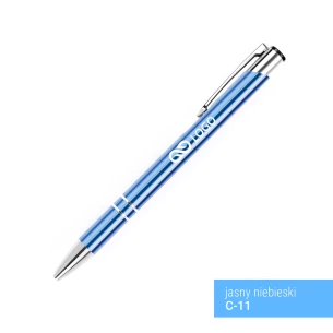 Stylo à bille Cosmo - Bleu clair