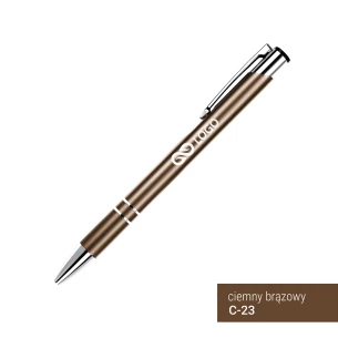Stylo à bille Cosmo - Marron foncé