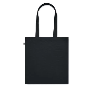 Sac en coton biologique BENTE COLOUR - Noir