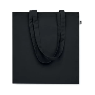 Sac en coton biologique BENTE COLOUR - Noir