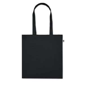 Sac en coton biologique BENTE COLOUR - Noir