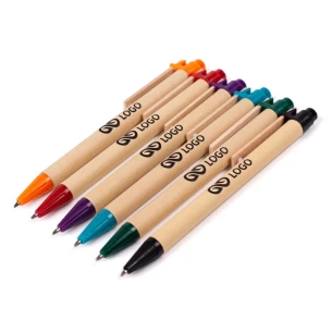 Stylo écologique - Orange