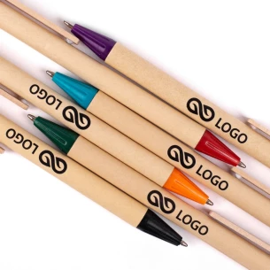 Stylo écologique - Orange