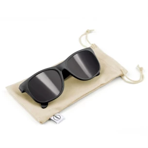 Lunettes en paille de blé B'RIGHT - noir