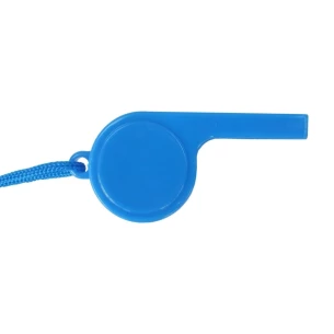 Sifflet avec cordon - Bleu marine