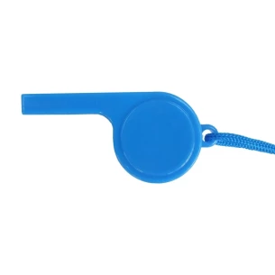 Sifflet avec cordon - Bleu marine