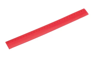 Règle flexible - Rouge