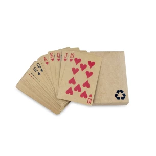 Cartes à jouer en papier recyclé Harper