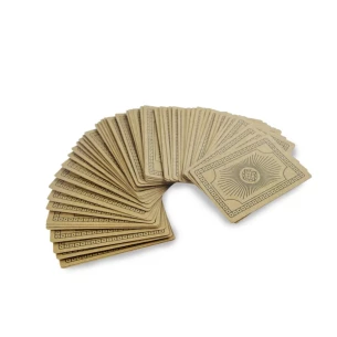 Cartes à jouer en papier recyclé Harper