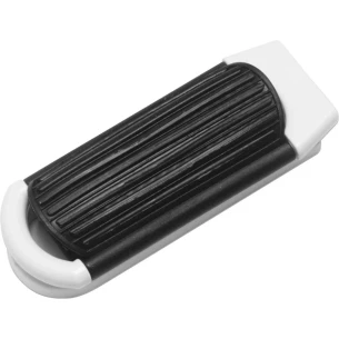 Brosse à cheveux et miroir - Blanc