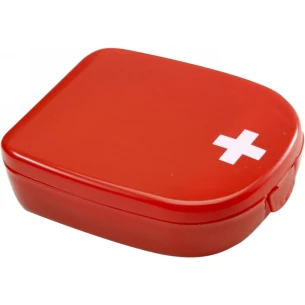 Trousse de premiers secours dans un emballage en plastique, 5 él. - Rouge
