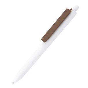 Stylo à bille Comet White - Marron