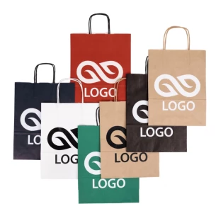 Sac cadeau A4 Color - Vert