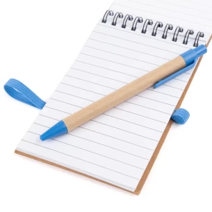 Bloc-notes Eco2 avec stylo - Orange