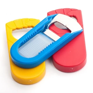 Main ouvreuse en plastique - Bleu