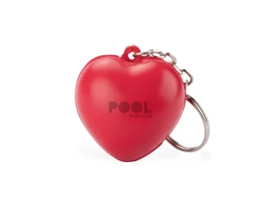 Porte-clés anti-stress LOVE - Rouge