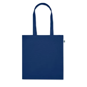 Sac en coton biologique BENTE COLOUR - bleu