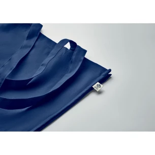 Sac en coton biologique BENTE COLOUR - bleu