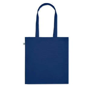 Sac en coton biologique BENTE COLOUR - bleu