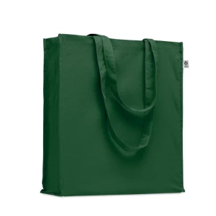 Sac en coton biologique BENTE COLOUR - vert foncé