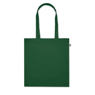 Sac en coton biologique BENTE COLOUR - vert foncé