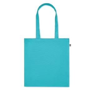 Sac en coton biologique BENTE COLOUR - Turquoise