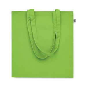Sac en coton biologique BENTE COLOUR - vert lime