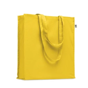 Sac en coton biologique BENTE COLOUR - jaune