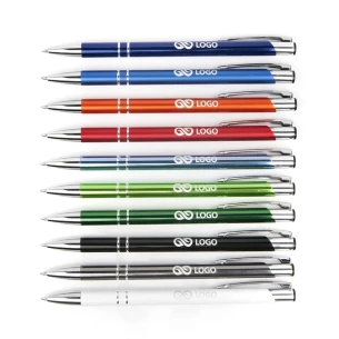 Stylo à bille Cosmo Slim - Bleu clair