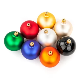 Boule de Noël 80 mm - Écru