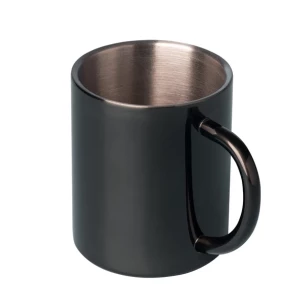 Mug en acier Hugo - Noir
