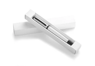 Stylo à bille RIO dans son étui - Blanc