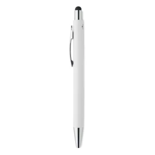 Antibact. Stylo avec stylet - BLAN Touch Pen - Blanc
