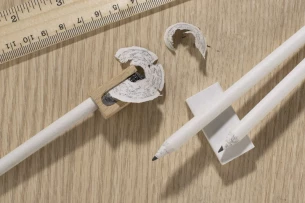 OLOV crayon de papier - Blanc