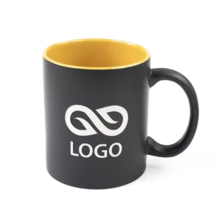 Mug classique mat - Jaune