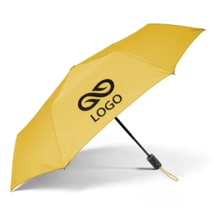 Parapluie pliant LEEDS, automatique - Jaune