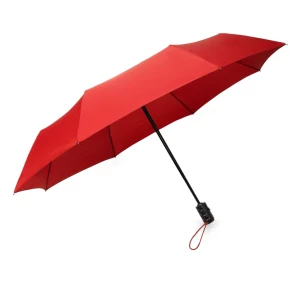 Parapluie pliant LEEDS, automatique - Rouge