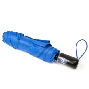 Parapluie pliant LEEDS, automatique - Marron