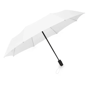Parapluie pliant LEEDS, automatique - Blanc