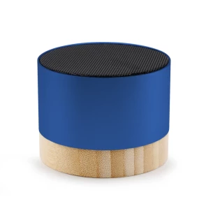 Enceinte sans fil 3 W en aluminium recyclé - Jaquann - bleu marine