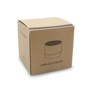 Enceinte sans fil 3 W en aluminium recyclé - Jaquann - bleu marine
