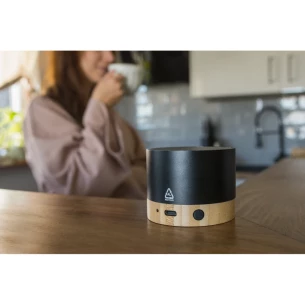 Enceinte sans fil 3 W en aluminium recyclé - Jaquann - bleu marine