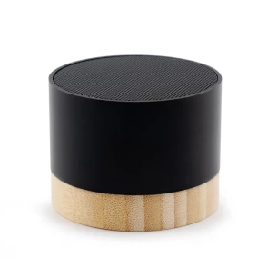 Enceinte sans fil 3 W en aluminium recyclé - Jaquann - noir