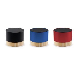 Enceinte sans fil 3 W en aluminium recyclé - Jaquann - noir