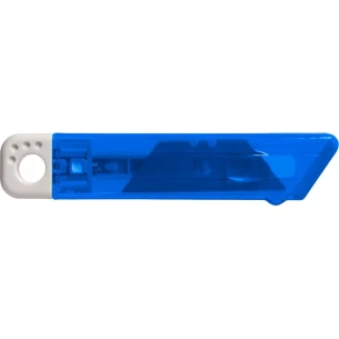 Couteau à papier peint avec mécanisme de sécurité Rabel - bleu clair