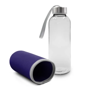 Bouteille en verre Bob de 420 ml - violette