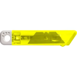 Couteau à papier peint avec mécanisme de sécurité Rabel - jaune
