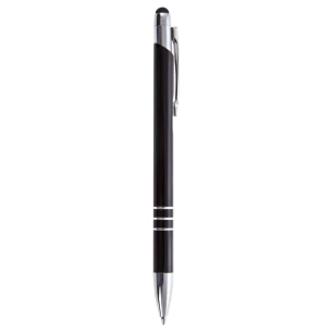 Stylo à bille, stylet Zachary - noir