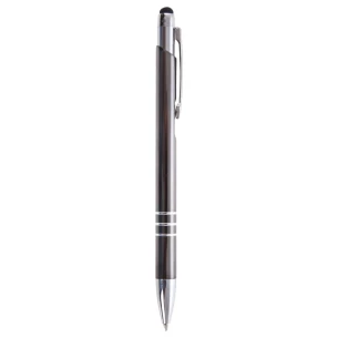 Stylo à bille et stylet Zachary - gris