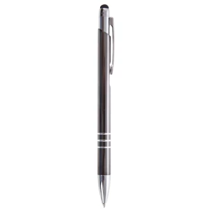 Stylo à bille et stylet Zachary - gris